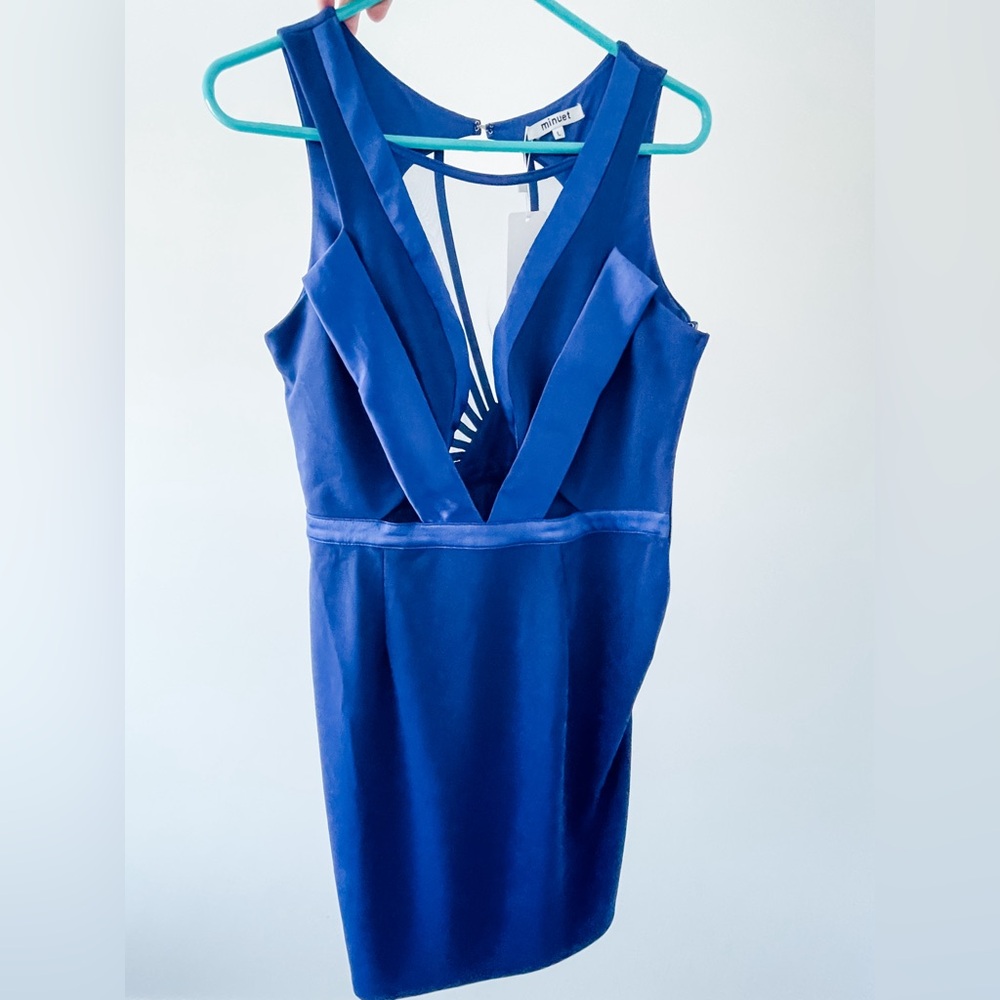 Sexy Royal Blue Bodycon Party Dress - Never worn